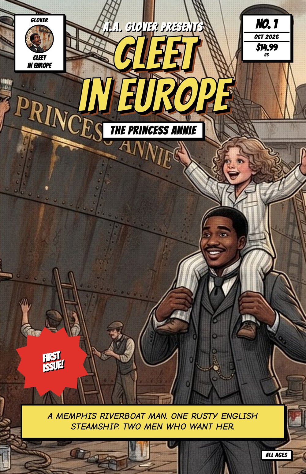 Cleet in Europe No. 1: The Princess Annie — comic book cover